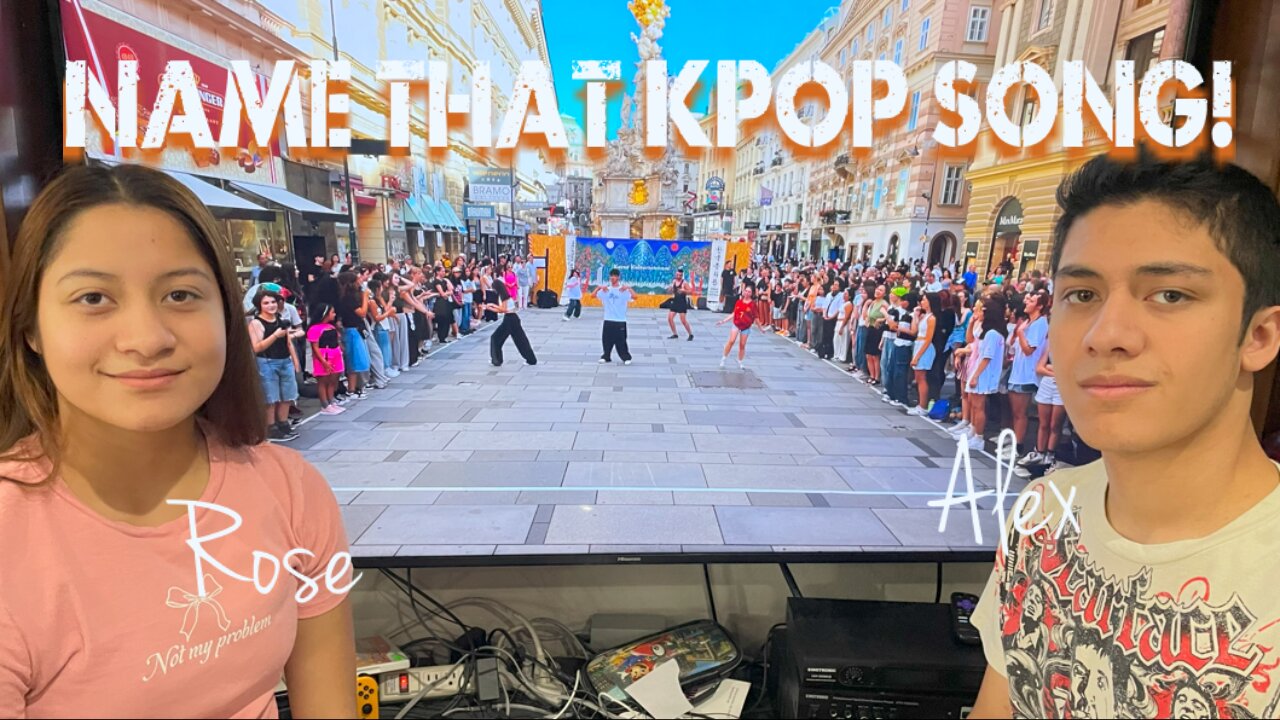 "Name That KPop Song!" Game Show with Alex and Rose