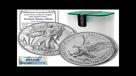 2023 Lot of (20) 1 oz American Eagle Silver Bullion Coins Brilliant Review