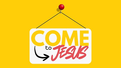 Sunday Morning Service "Come To Jesus" 10/18/25
