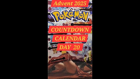 Advent Day 20 Pokémon Countdown Calendar