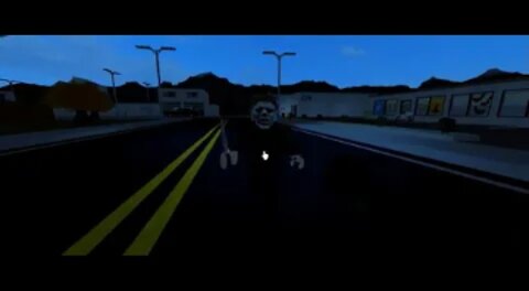 Michael Myers is chasing me! | Halloween Roblox