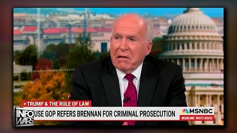 BREAKING VIDEO: After Directing The Deep State's Terror Campaign Against President Trump & The American People, Former Obama CIA Director John Brennan Now Claims He Is A Victim Of Political Persecution