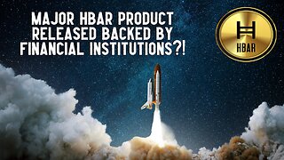 Major HBAR Product Released BACKED By FINANCIAL INSTITUTIONS?!