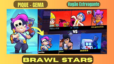 A Vingança dos Brawlers, Pique Vagão Extravagante , com a Personagem Penny, Brawl Stars, Gameplay