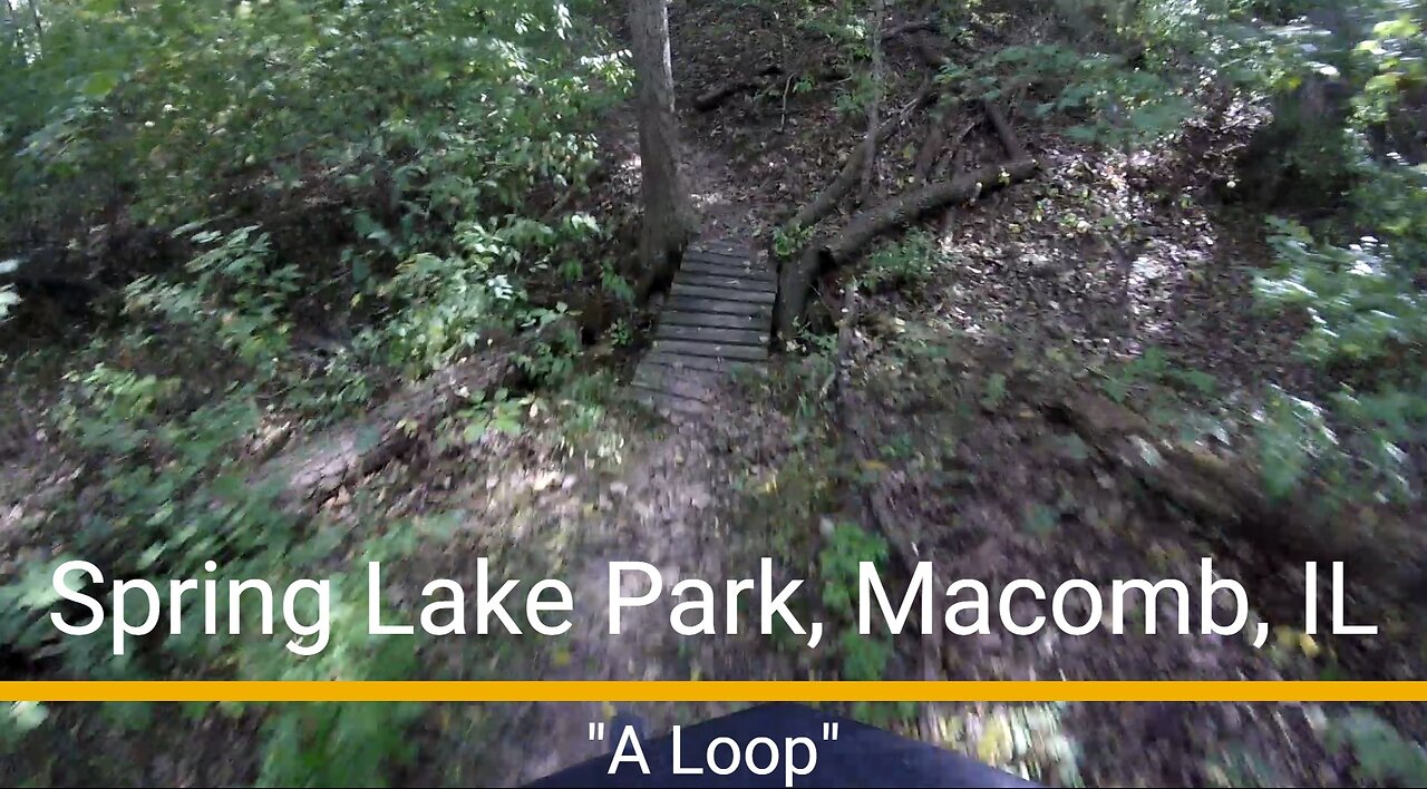 Spring Lake Park MTB trail - "A Loop"