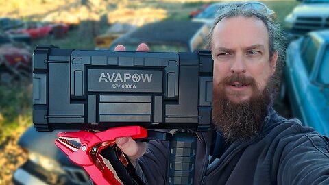 POWERFUL! Avapow A68 Jump Starter