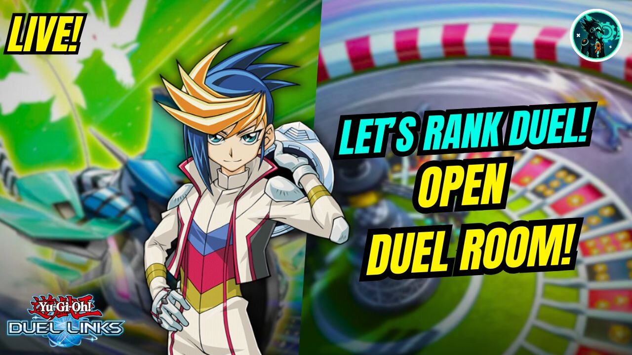 LET'S REV IT UP with Speedroids! + Rank/Open Duel Room - Yu-Gi-Oh! Duel Links #live #duellinks