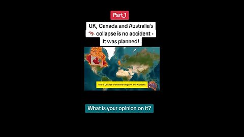 It's no coincidence that all Western countries are collapsing at the same time, in the same way.