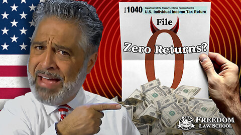 Can you file a ZERO 1040 income tax return to get a BIG REFUND?