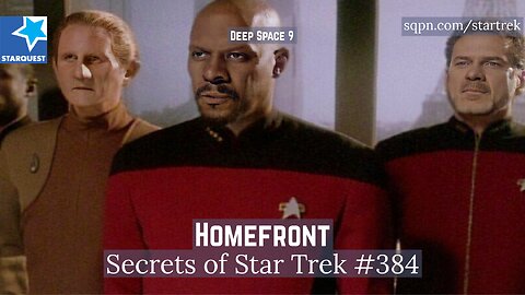 DS9 Homefront - When Fear Dismantles Freedom - The Secrets of Star Trek