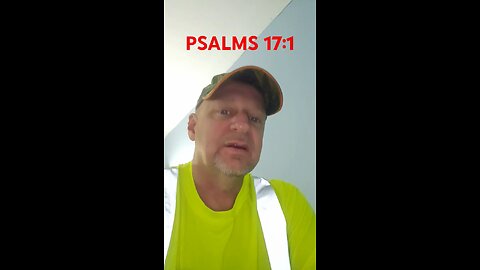 #PSALMS17:1 "THE PRAYER OF A RIGHTEOUS MAN ! CAN SHAPE A NATION !"