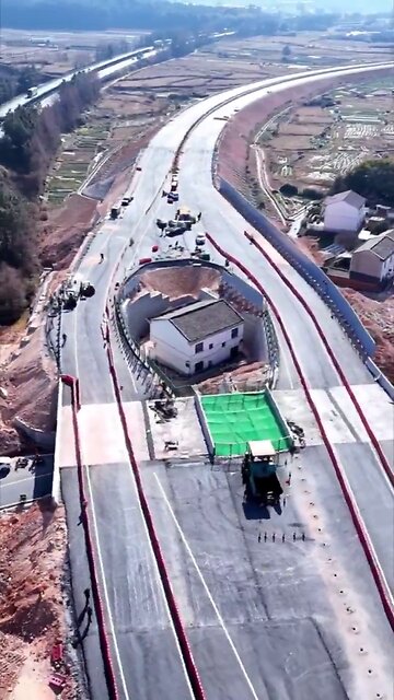 A grandfather in China declined to sell his home