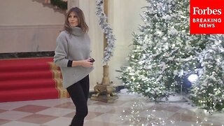 SUPERCUT: First Lady Melania Trump Unveils White House Christmas Decorations (2017-2020)