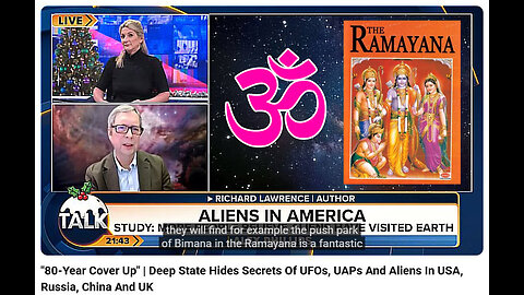Talk TV: Alex Phillips & Richard Lawrence Discuss UFOs and Ramayana