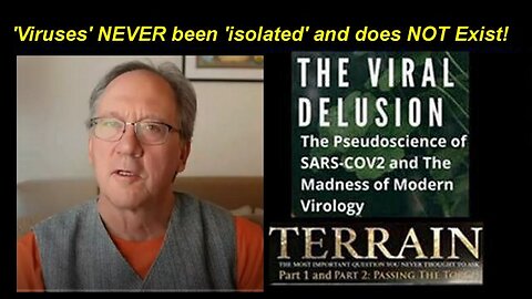 Dr Tom Cowan: No 'Virus' NEVER been 'isolated' and does NOT Exists! [Jan 7th, 2026]