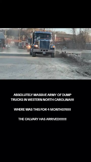 Army Of “Drump” Trucks In NWC