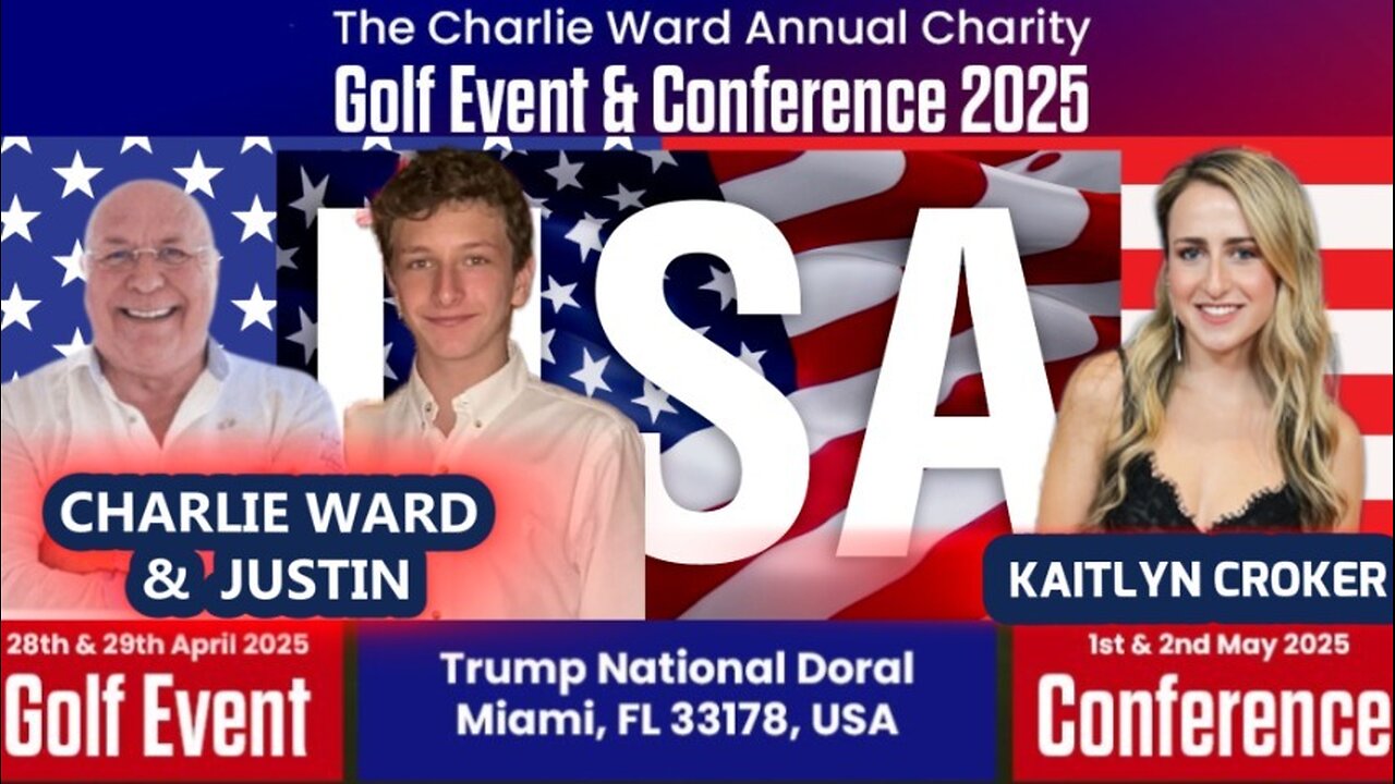 CHARLIE WARD GOLF & CONFERENCE 2025 WITH JUSTIN , CHARLIE WARD & KAITLYN CROKER