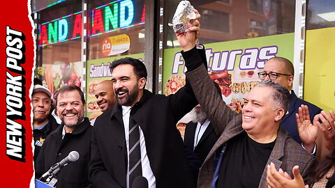 Zohran Mamdani receives mayoral endorsement from United Bodegas of America at an event in the Bronx on Oct. 29