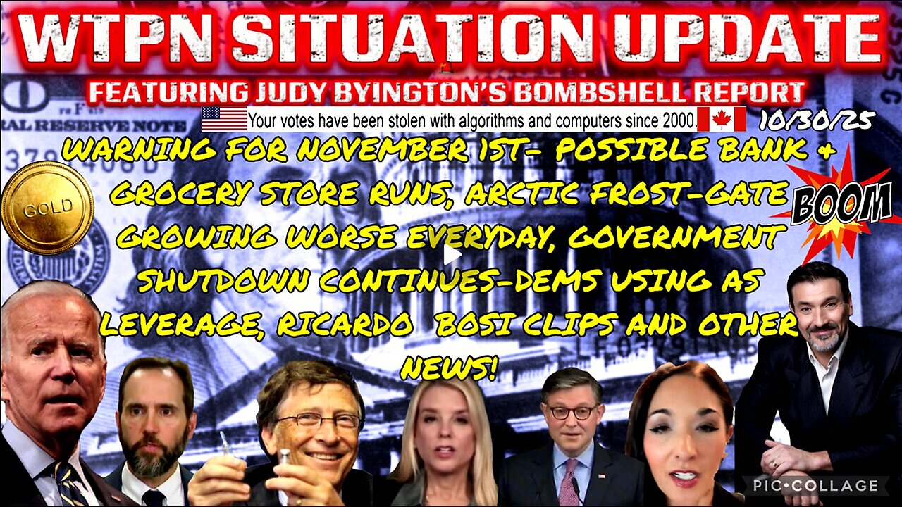 WTPN SITUATION UPDATE FEATURING RESTORED REPUBLIC 10/30/25