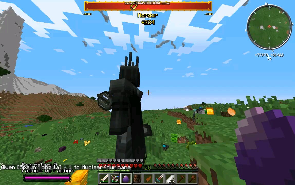 sauron and nuclear Joestar beast mode mobzilla