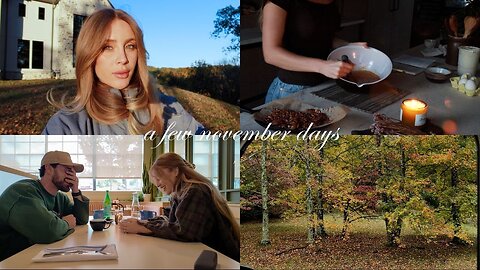 November Vlog: New House Exterior Tour & Daily Life – Daisy Keech