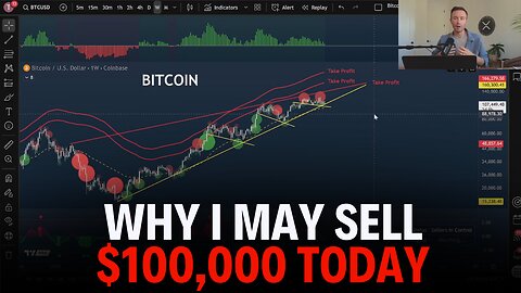 I Might Sell $100,000 in Crypto Today… Here’s Why 🧠