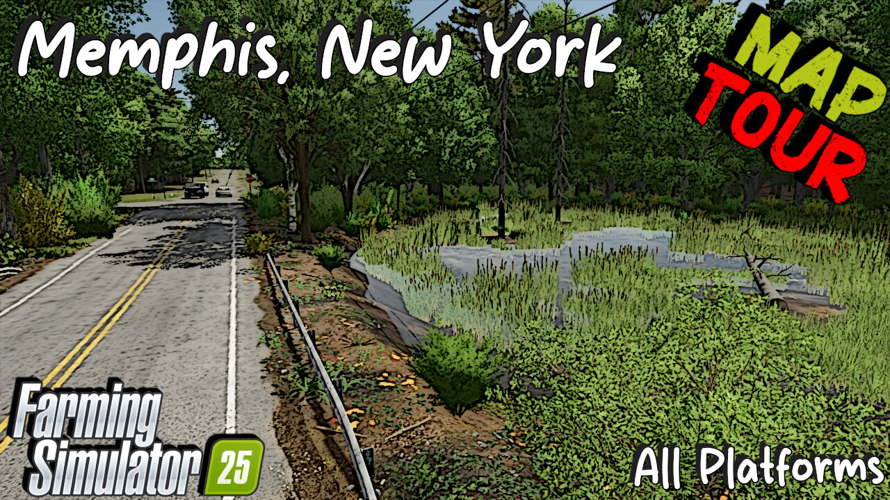 Map Tour | Memphis, New York | Farming Simulator 25