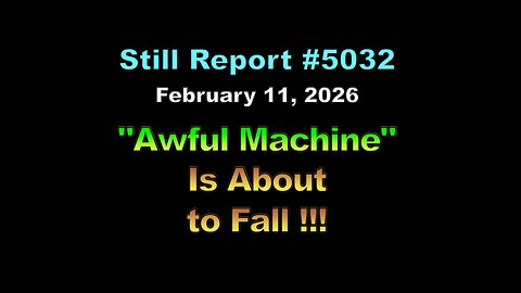5032, "Awful Machine" Is About to Fall !!!
