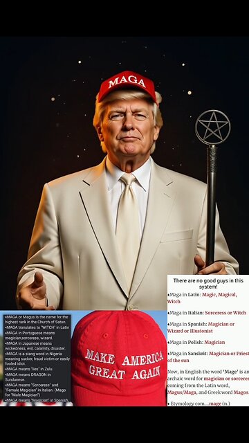 The Church Of MAGA (aka Satanism)