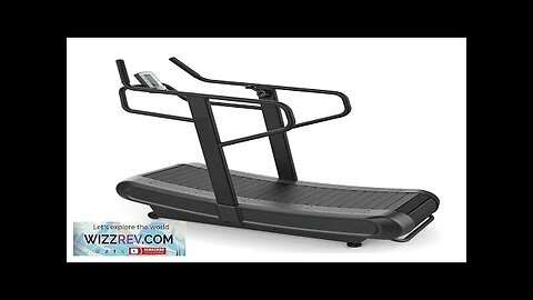 Newest pro manual curved treadmill running machine for gym/home use Review