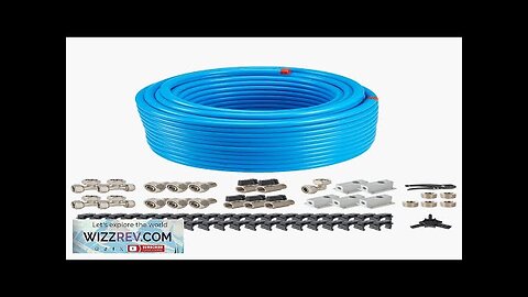 Air Compressor Line Kit 3/4'' x 200FT HDPE/Aluminum Shop Air Piping System Review