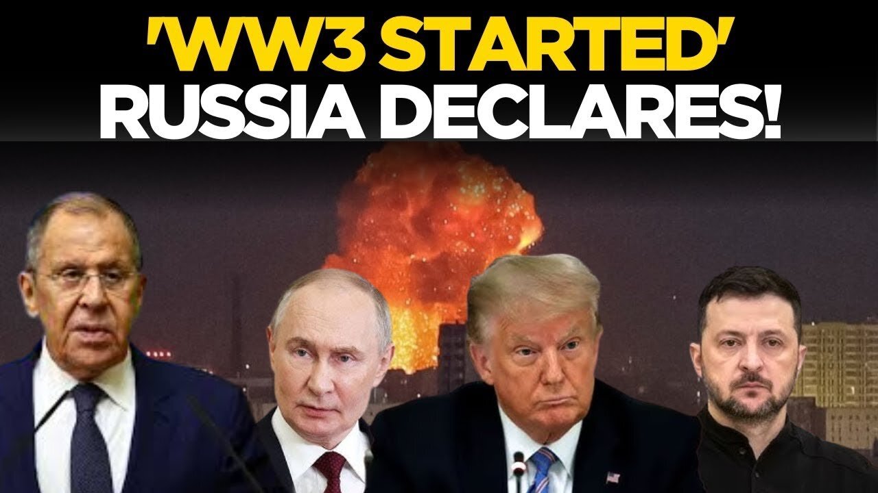 LIVE | Lavrov CONFIRMS WW3 Has Started! Russia Alone vs Entire West | Putin | Ukraine | Zelensky