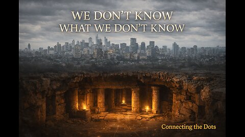 WE DON'T KNOW WHAT WE DON'T KNOW