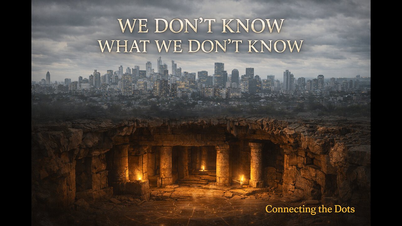 WE DON'T KNOW WHAT WE DON'T KNOW