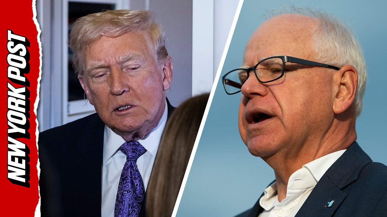 Trump doubles down on calling Gov. Tim Walz 'retarded': 'There's something wrong with him'