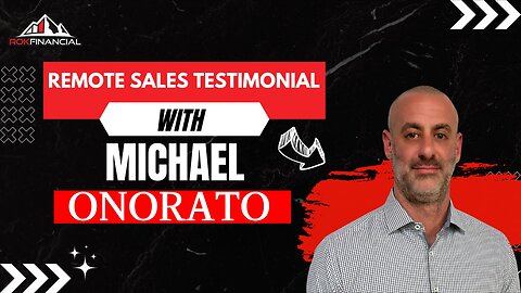 Remote Sales Platform Testimonial with Michael Onorato