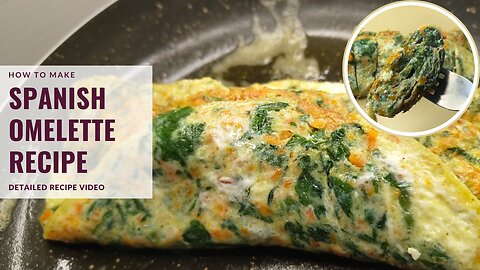 Spanish Egg Omelette Recipe