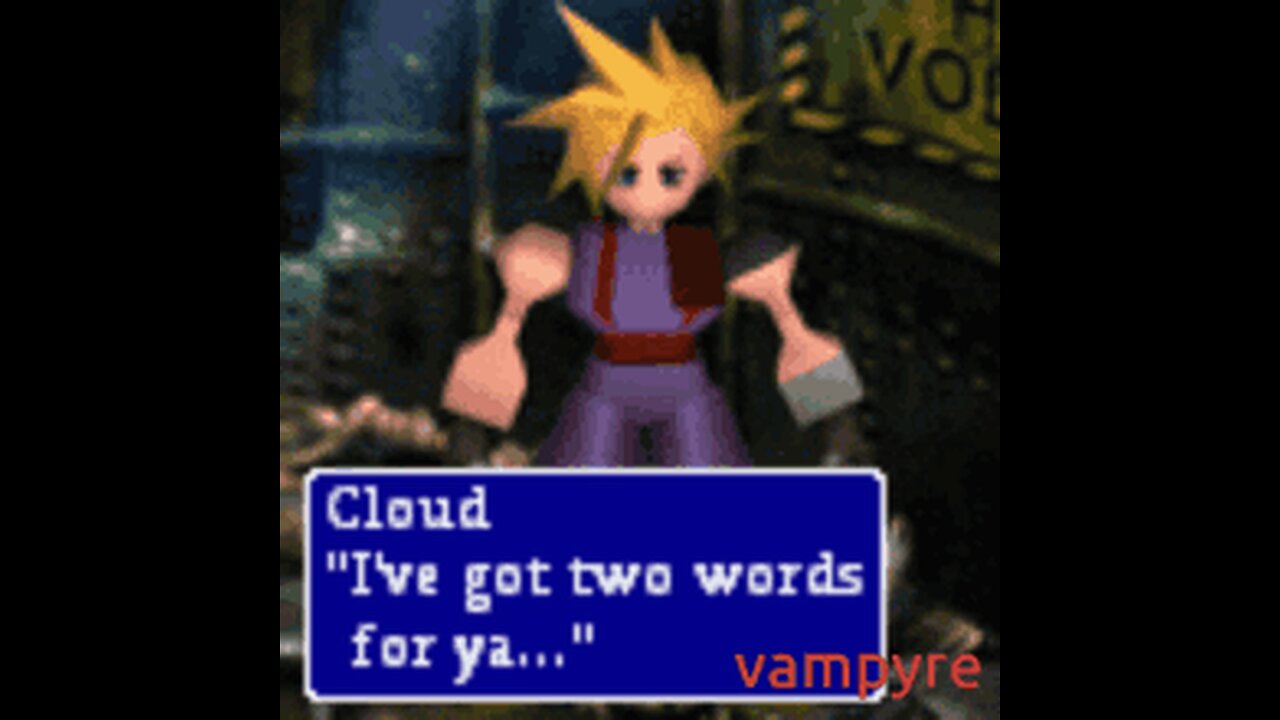 FF7 '97, YGO grinding and what not.