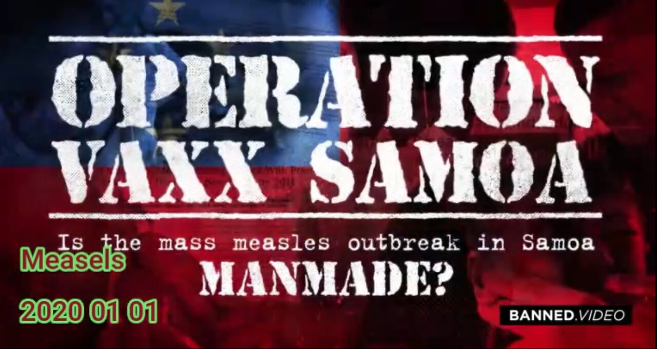 IW 2020 01 01 Special Report - Samoa Measles Outbreak