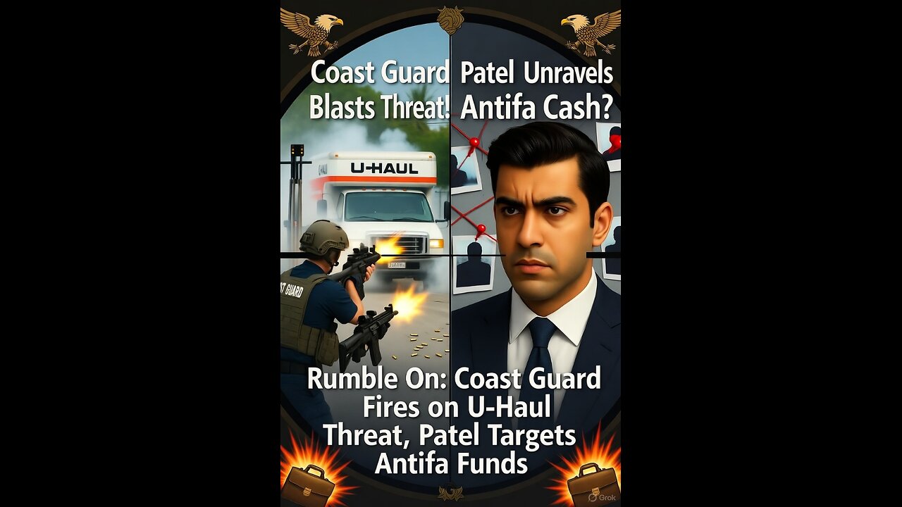 Rumble On: Coast Guard Fires on U-Haul Threat, Patel Targets Antifa Funds - Ep. 275, 10/25/25
