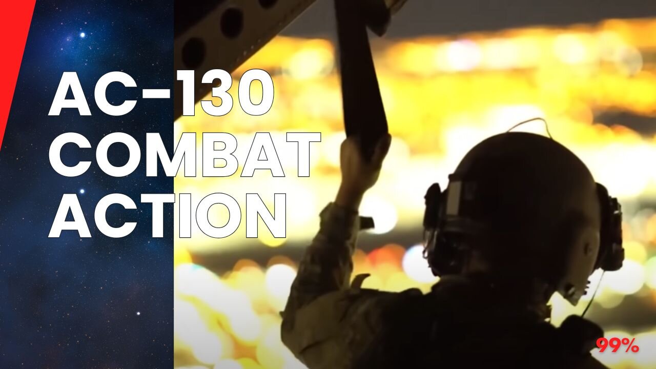 AC-130 Gunship Engages Terrorist Training Camp in Iraq (Combat Footage)