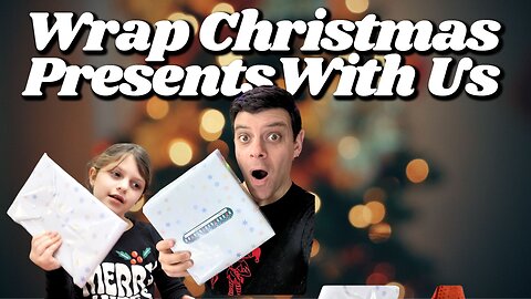 Teaching my Kids How to Wrap Christmas Presents (Will They Remember??)