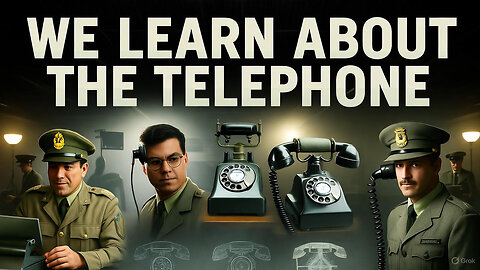 We Learn About The Telephone - Historical Film