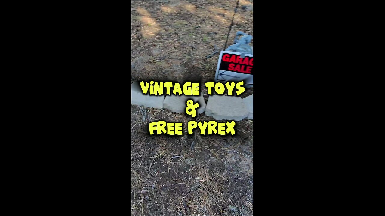 Are you robbing them if they are giving it away? #garagesalefinds