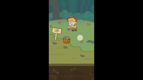 "Went to collect mushrooms… hit by a bomb! #shorts