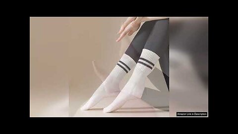 3Pairs Pilates Grip Socks Yoga Socks with Grips for Women Slipper Socks Review