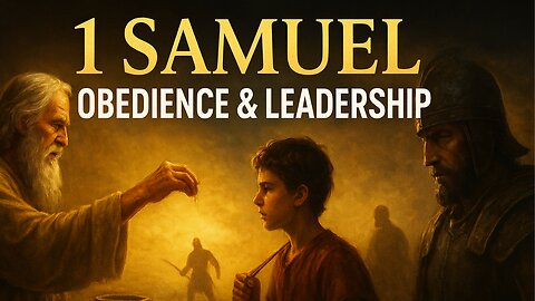 THE BOOK OF 1 SAMUEL: OBEDIENCE, LEADERSHIP, AND GOD’S SOVEREIGNTY #1samuel #samuel #biblestory