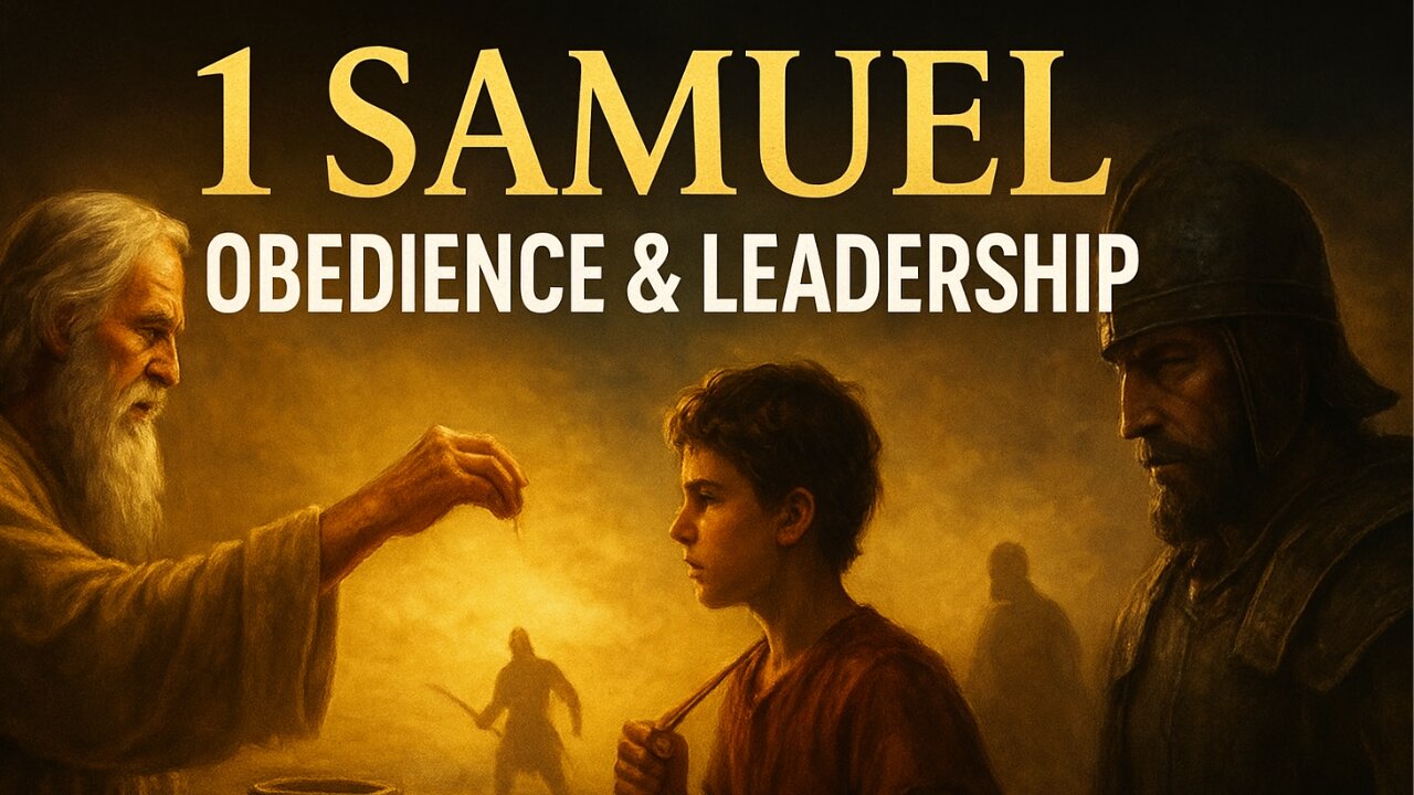 THE BOOK OF 1 SAMUEL: OBEDIENCE, LEADERSHIP, AND GOD’S SOVEREIGNTY #1samuel #samuel #biblestory