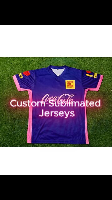 Sponsor-Ready Interlock Fabric Sublimated Jersey
