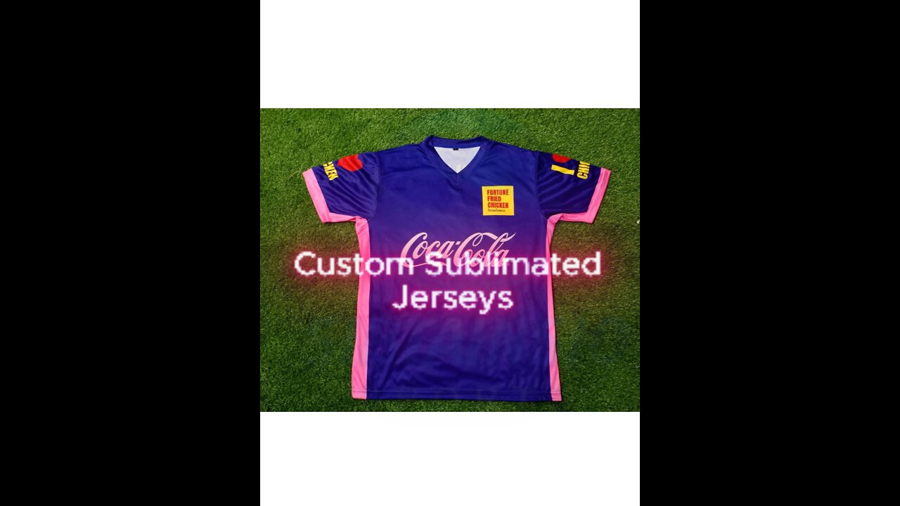 Sponsor-Ready Interlock Fabric Sublimated Jersey